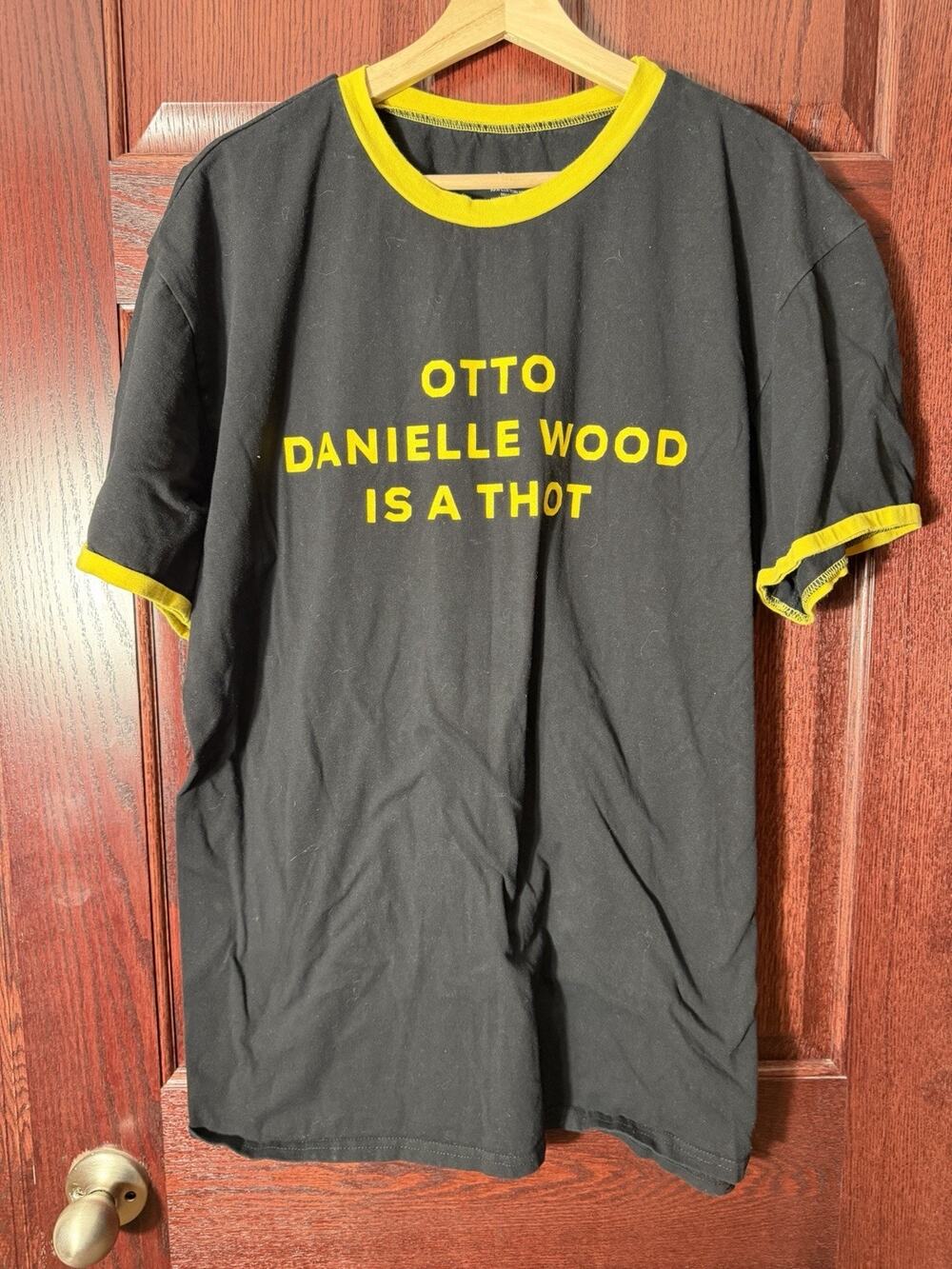 Waterparks Band Merch Ringer T-shirt XL Otto Danielle Woods Is A Thot